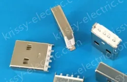 USB male direct plug is supplied Wire bonding copper pins