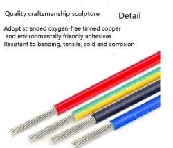 Teflon Wire Cable 6AWG Red 263 cores