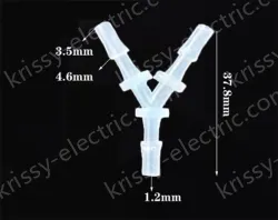 4.8mmY-shaped tee