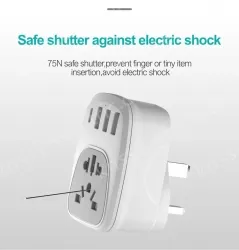 Universal to US plug adapter KRSAP-WLH010331
