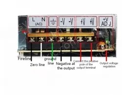 AC 220V to DC transformer 12V 10A 120w