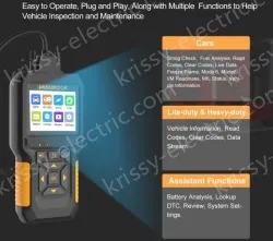 NexzCheck 601 Automotive and Truck OBD Reading Card