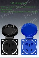 Light blue Blue 8-wire 5-hole