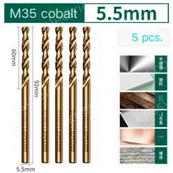 CONTAINS 5.5MM COBALT 5 STICKS
