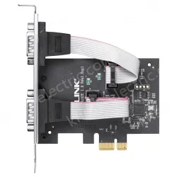 PCI-E to 2-port RS232 serial adapter card