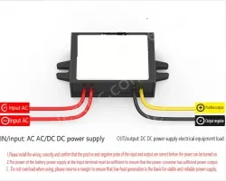 AC to DC power converter transformer step-down module regulator AC24V36V to DC12V 1A small plastic