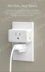 US Power Strip Wall Tap Socket