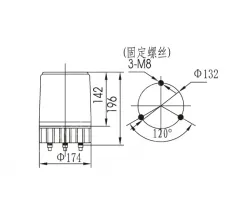 Small warning lightsLTE-1181J DC24V Red