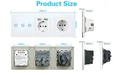 Smart socket TY-258-BB001Y-UC2-NL