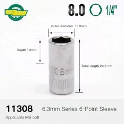 Xiaofei-8.0mm-6.3mm series 1/4-11308