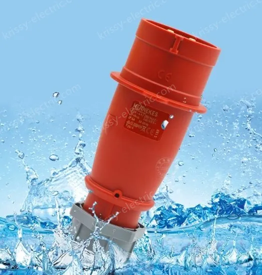 Waterproof 5 pole 32A plug TYP 300