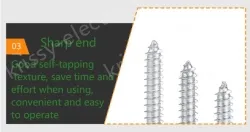 Flathead Cross M6.3*55