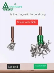 One strong magnetic ring + one [110mm+65mm] bit