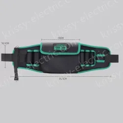 The waist bag can hold a mobile phone with a thickened flip cover