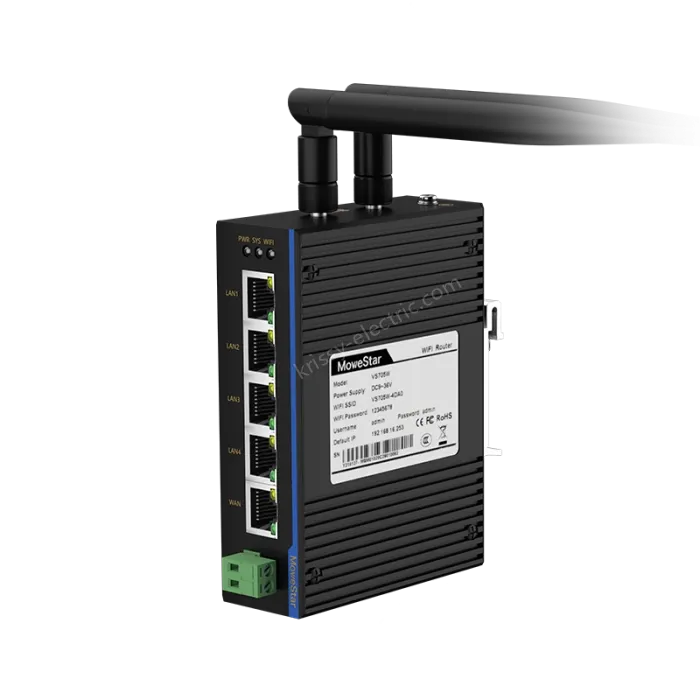 5 Ports Din-Rail Industrial WIFI Wireless Router