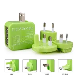 Newest pales travel adapter KRUSB-WLG3322B