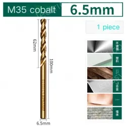 CONTAINS 6.5MM COBALT