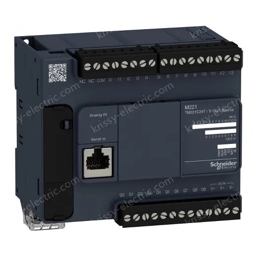 TM221C24T controller M221 24 IO transistor PNP