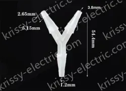 3.8mmY-shaped tee