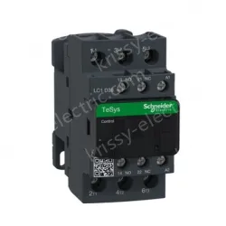 LC1D18P7C TeSys Deca Contactor, 3 Pole (3NO), AC-3/AC-3e, <=440V, 18A, 230VAC, Screw Terminal