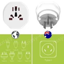 AUS plug adapter KRSAP-WLH010321