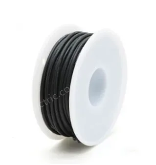 Silicone high temperature cable 26AWG Black