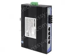UOTEK 4 10/100/1000Base-T Ethernet ports and 1 1000Base- X optical port Network Fiber Optic Transceiver