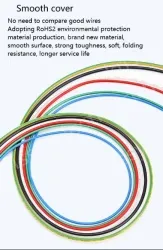 Teflon Wire Cable 6AWG Red 263 cores