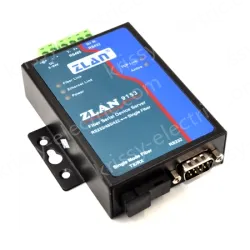 Serial server type optical fiber to serial port