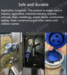 3 pole 125A concealed socket