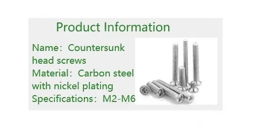 Electronic screws M1*2