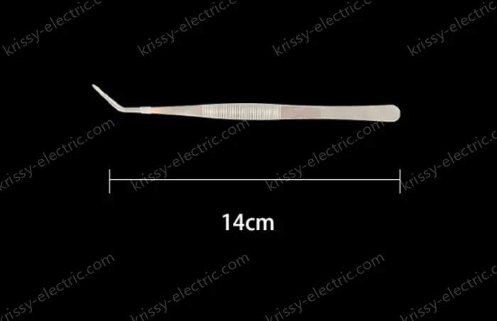 Stainless steel tweezers Straight tip (304 models) 16cm