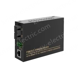 1 Port 100M F(x) + 1 Port 10/100M T(x) Ethernet fiber optic transceiver
