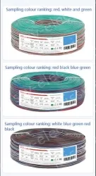 LED light connecting cable 18AWG*2 and (34/0.16TS)
