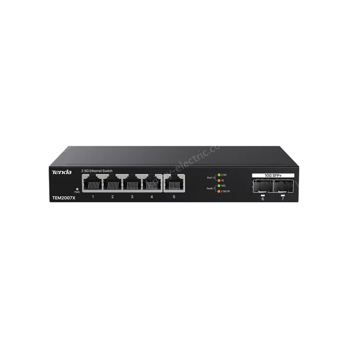 5-Port 2.5G Ethernet Switch With 2*10G SFP+ Slots