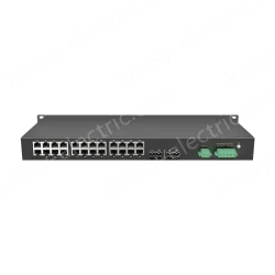 2 Ports 100M FX + 24 Ports 10/100M RJ45 Rack-mount Managed Industrial Ethernet Switch