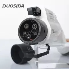 32A with 5m cable IEC SAE J1772 charging plug