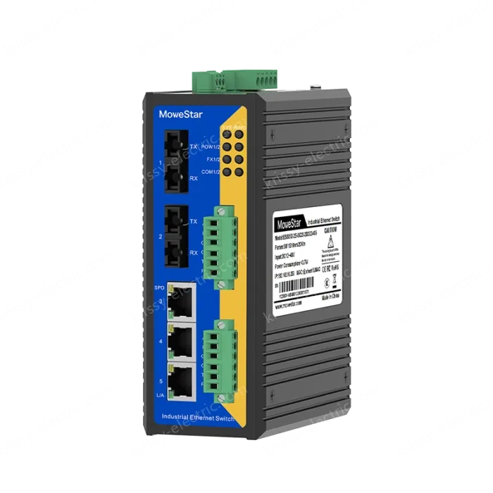 [100 Gigabit 2 Optical 3 Electrical] 2 Serial Port Ring Network Management Industrial Switch