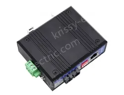 UOTEK 10/100M 1 Fiber 1 RJ-45 Port Industrial Switch