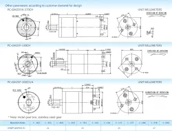 Gear-box motors