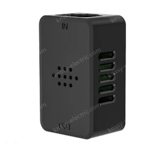 YD876-T digital temperature and humidity LCD display 485 RJ45