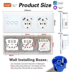 Smart socket TY-228-BB001Y-U2-NL