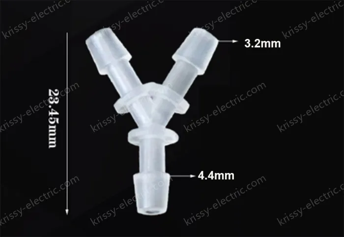 3.2mmY-shaped tee