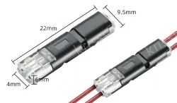 Fast splitter D2 connector