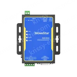 1 Port RS232 + 1 Port RS485/422 Serial to 100M Ethernet Server