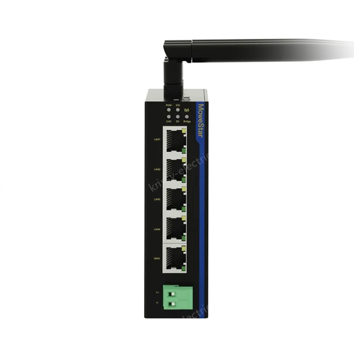 5 Ports Din-Rail Industrial WIFI dual band Wireless Router