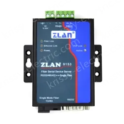 Serial server type optical fiber to serial port