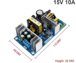 AC220V to DC high-power switching power supply step-down module 15V 10A