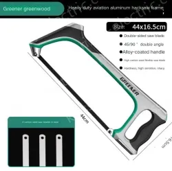 Heavy Duty Aviation Aluminum Hacksaw 3 Second Replacement Saw Blade Contains 4 Carbon Hacksaw Blades