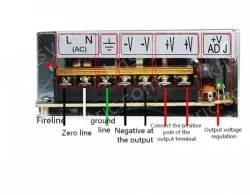 AC 220V to DC transformer 24V 5A 120w